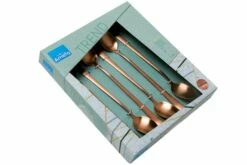 Amefa Austin 1410, 1410AETR06AV6 Cucharas Para Sorbete / Cucharas Para Latte Macchiato De Cobre, 6 Piezas -KNIVESANDTOOLS Ventas AM1410AETR06AV6 04 amefa
