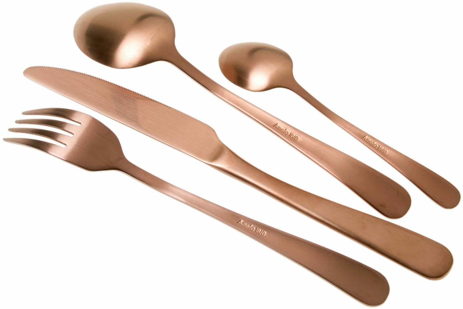 Amefa Austin 1410, 1410AETR24C40 Juego De Cubiertos De Cobre, 24 Piezas 4 Amefa Austin 1410, 1410AETR24C40 Juego De Cubiertos De Cobre, 24 Piezas - Imagen 2