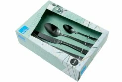 Amefa Austin 1410 24-piezas Juego De Cubiertos Mate, Negro -KNIVESANDTOOLS Ventas AM1410ATTR24C40 03 amefa