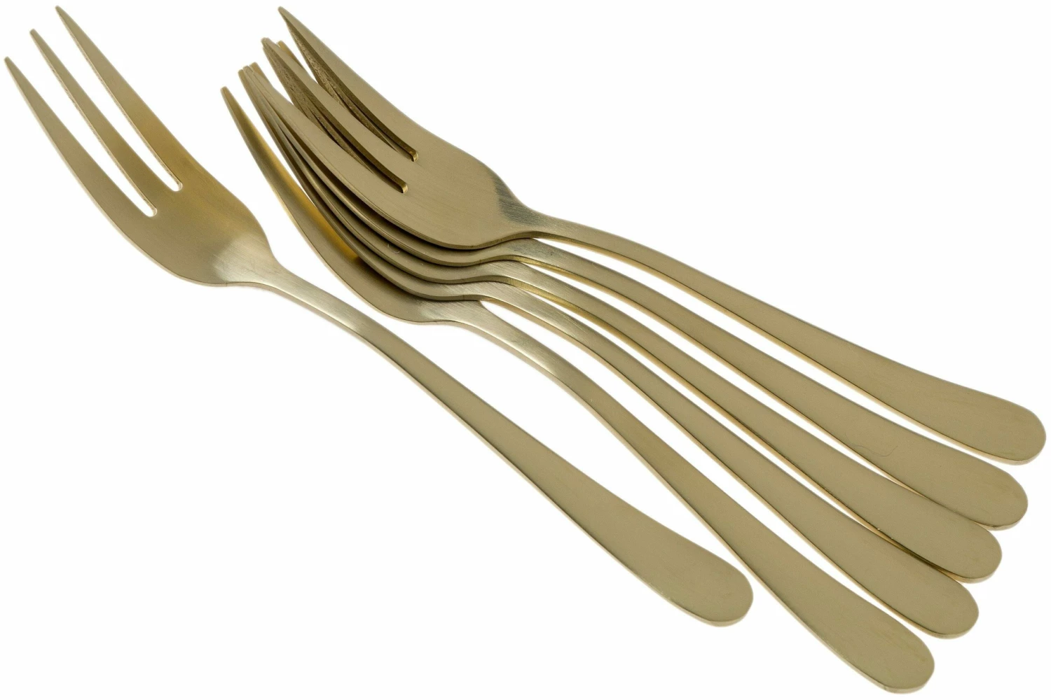 Amefa Austin 1410, 1410AVTR06AN6 Tenedores De Pastelería De Color Champán, 6 Piezas 3 Amefa Austin 1410, 1410AVTR06AN6 Tenedores De Pastelería De Color Champán, 6 Piezas