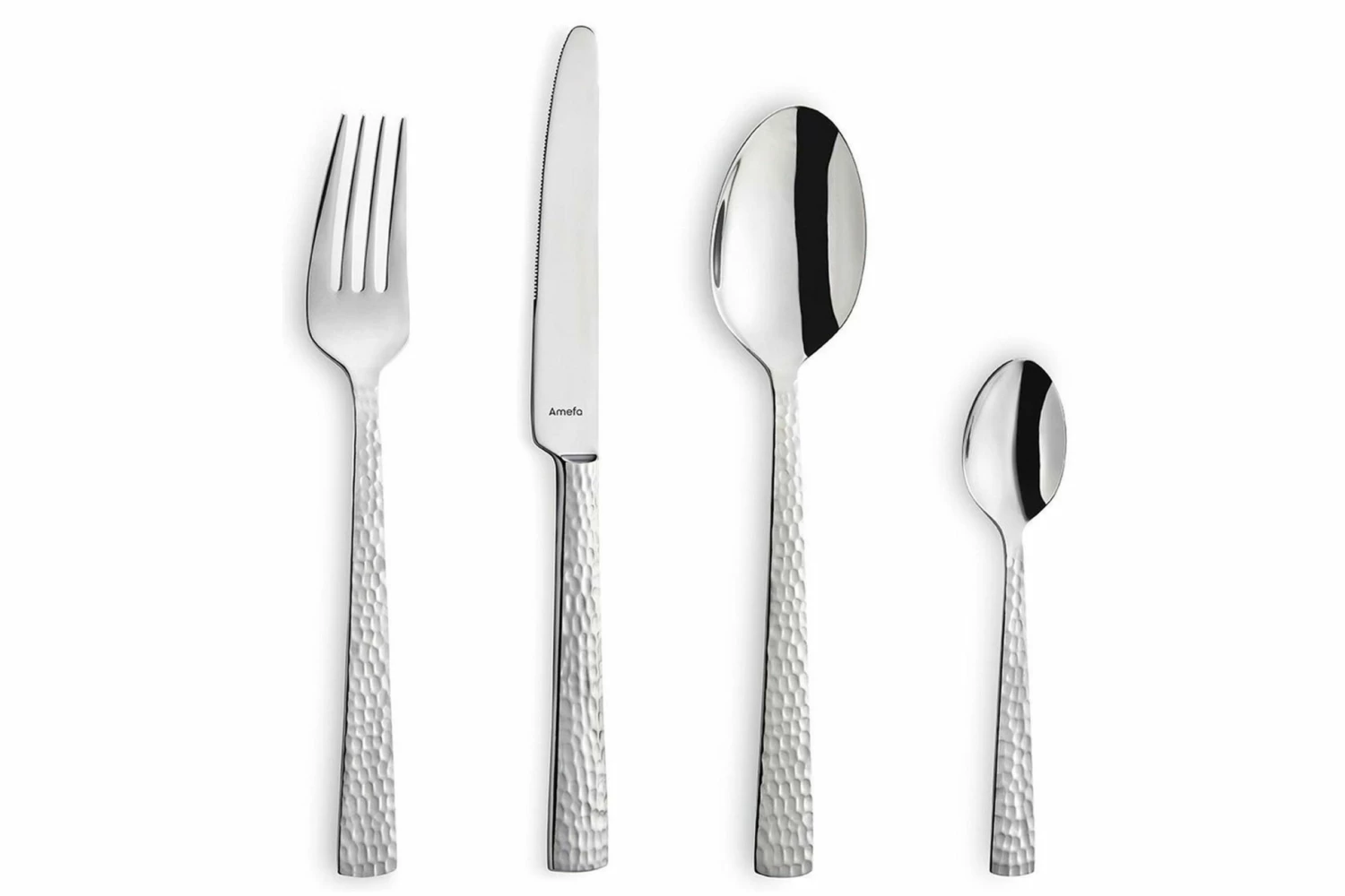 Amefa Felicity 3319, Cubertería De 24 Piezas, Plata 3 Amefa Felicity 3319, Cubertería De 24 Piezas, Plata