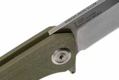 ANV Z100 Sleipner, Linerlock, G10, Olive, ANVZ100-013 Navaja -KNIVESANDTOOLS Ventas ANVZ100 013 06 anv knives