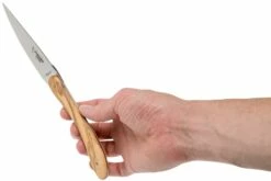 Laguiole En Aubrac Ecir Juego De Cuchillos Para Carne 6-unidades De Madera De Olivo -KNIVESANDTOOLS Ventas AU6MC99Z42L 07 laguiole en aubrac