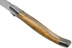 Laguiole En Aubrac CCF99OLIHL Juego De Cubiertos De 4 Piezas De Madera De Olivo -KNIVESANDTOOLS Ventas AUCCF99OLIHL 05 laguiole en aubrac