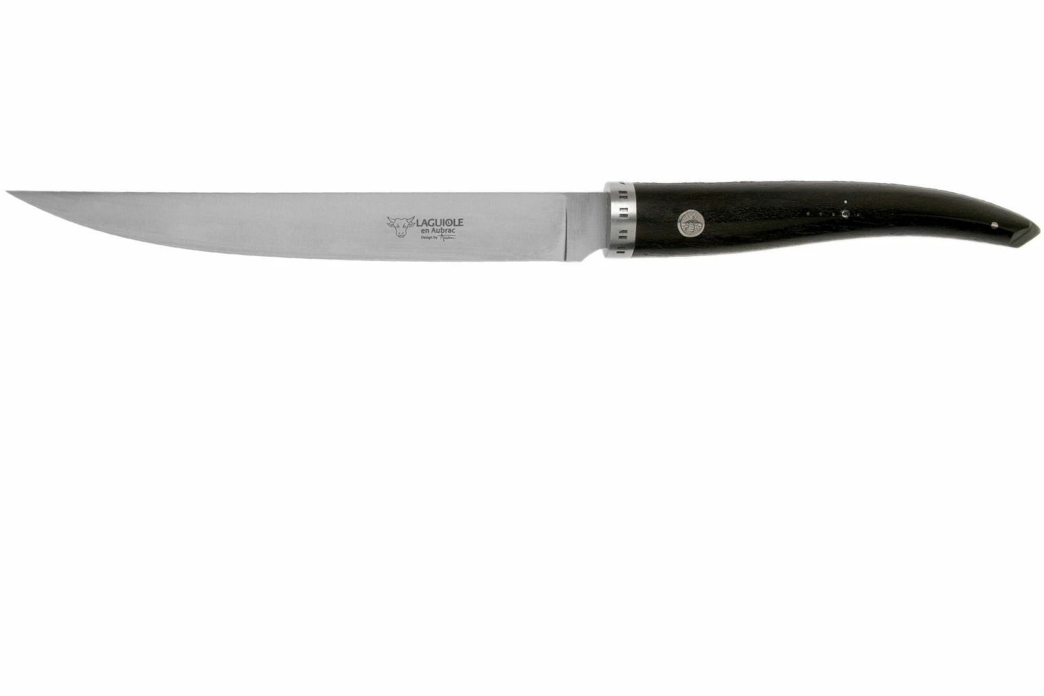 Laguiole En Aubrac Gourmet FGO20EBI Cuchillo De Deshuesar De Madera De ébano 20 Cm 3 Laguiole En Aubrac Gourmet FGO20EBI Cuchillo De Deshuesar De Madera De ébano 20 Cm