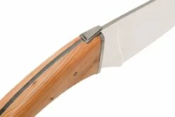 Laguiole En Aubrac Le Buron Cuchillo De Queso De Madera De Enebro, KMF99GEI -KNIVESANDTOOLS Ventas AUKMF99GEI 06 laguiole en aubrac aukmf99gei 06