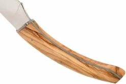 Laguiole En Aubrac Le Buron Cuchillo De Queso De Madera De Olivo, KMF99OLI -KNIVESANDTOOLS Ventas AUKMF99OLI 05 laguiole en aubrac aukmf99oli 05