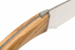 Laguiole En Aubrac Le Buron Cuchillo De Queso De Madera De Olivo, KMF99OLI -KNIVESANDTOOLS Ventas AUKMF99OLI 06 laguiole en aubrac aukmf99oli 06