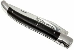 Laguiole En Aubrac HP 12cm De Madera De ébano Limado A Mano L0212EBH-FSI1 -KNIVESANDTOOLS Ventas AUL0212EBH FSI1 03 laguiole en aubrac aul0212ebh fsi1 03