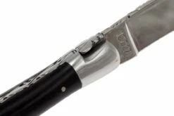 Laguiole En Aubrac HP 12cm De Madera De ébano Limado A Mano L0212EBH-FSI1 -KNIVESANDTOOLS Ventas AUL0212EBH FSI1 04 laguiole en aubrac aul0212ebh fsi1 04
