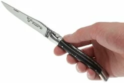 Laguiole En Aubrac HP 12cm De Madera De ébano Limado A Mano L0212EBH-FSI1 -KNIVESANDTOOLS Ventas AUL0212EBH FSI1 07 laguiole en aubrac aul0212ebh fsi1 07