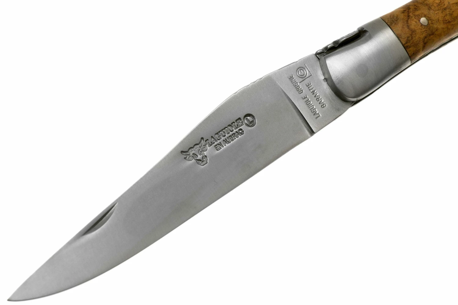 Laguiole En Aubrac 12cm De Madera De Teca Limado A Mano L0212LKH/FSB1 Navaja Laguiole 5 Laguiole En Aubrac 12cm De Madera De Teca Limado A Mano L0212LKH/FSB1 Navaja Laguiole - Imagen 3