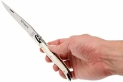 Laguiole En Aubrac Classic 12cm De Hueso Blanco L0212OSI-FSI1 -KNIVESANDTOOLS Ventas AUL0212OSI FSI1 08 laguiole en aubrac aul0212osi fsi1 08