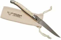 Laguiole En Aubrac Classic 12cm De Hueso Blanco L0212OSI-FSI1 -KNIVESANDTOOLS Ventas AUL0212OSI FSI1 09 laguiole en aubrac aul0212osi fsi1 09
