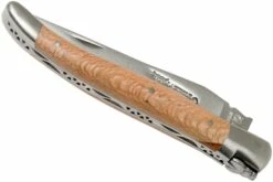 Laguiole En Aubrac Classic 12cm De Madera De Plátano L0212PYNI/FSB1 -KNIVESANDTOOLS Ventas AUL0212PYNI FSB1 04 laguiole en aubrac