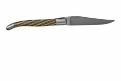 Laguiole En Aubrac Samba Brown L0212SAMIF Madera De Samba Marrón, Mate, 12 Cm -KNIVESANDTOOLS Ventas AUL0212SAMIF 02 laguioleaubrac