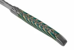 Laguiole En Aubrac Samba Turquoise L0212SATIF Madera De Samba Turquesa, Mate, Navaja Laguiole, 12 Cm -KNIVESANDTOOLS Ventas AUL0212SATIF 05 laguioleaubrac