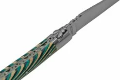 Laguiole En Aubrac Samba Turquoise L0212SATIF Madera De Samba Turquesa, Mate, Navaja Laguiole, 12 Cm -KNIVESANDTOOLS Ventas AUL0212SATIF 06 laguioleaubrac