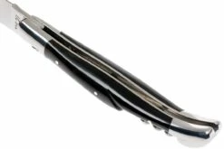 Laguiole En Aubrac 12cm Navaja Con Sacacorcho, De Cuerno De Búfalo L0312BUI-FSI1 -KNIVESANDTOOLS Ventas AUL0312BUI FSI1 05 laguiole en aubrac aul0312bui fsi1 05