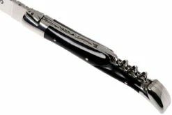 Laguiole En Aubrac 12 Cm Navaja Con Sacacorchos De Cuerno, L0312CPI-SSI1 -KNIVESANDTOOLS Ventas AUL0312CPI SSI1 08 laguiole en aubrac aul0312cpi ssi1 08