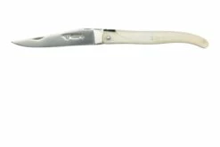 Laguiole En Aubrac Le Perlé 12 Cm L0512OS6J3 Full Handle Hueso Blanco
