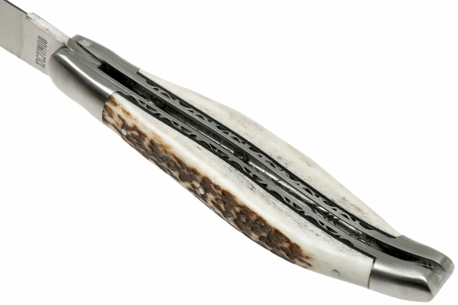 Laguiole En Aubrac 12cm Double Plates, Stag Horn Limado A Mano, L0712BCI/FSB1 7 Laguiole En Aubrac 12cm Double Plates, Stag Horn Limado A Mano, L0712BCI/FSB1 - Imagen 5