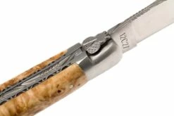 Laguiole En Aubrac 12cm Double Plates, De Madera De Castaño Limado A Mano, L0712NWI-FSB1 -KNIVESANDTOOLS Ventas AUL0712NWI FSB1 06 laguiole en aubrac aul0712nwi fsb1 06