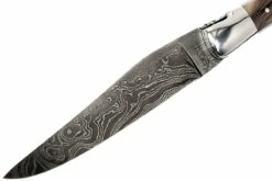 Laguiole En Aubrac 12 Cm Navaja Damascata, Full Handle Cuerno L0712PCI-FFI1 -KNIVESANDTOOLS Ventas AUL0712PCI FFI1 03 laguiole en aubrac aul0712pci ffi1 03