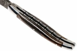 Laguiole En Aubrac 12 Cm Navaja Damascata, Full Handle Cuerno L0712PCI-FFI1 -KNIVESANDTOOLS Ventas AUL0712PCI FFI1 05 laguiole en aubrac aul0712pci ffi1 05