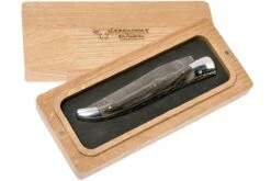 Laguiole En Aubrac 12 Cm Navaja Damascata, Full Handle Cuerno L0712PCI-FFI1 -KNIVESANDTOOLS Ventas AUL0712PCI FFI1 09 laguiole en aubrac aul0712pci ffi1 09