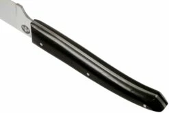 Laguiole En Aubrac Gourmet OGO10EBI Cuchillo Puntilla En Madera De ébano 10 Cm -KNIVESANDTOOLS Ventas AUOGO10EBI 04 laguiole en aubrac