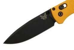 Benchmade Bugout X Work Sharp Exclusive 535WS Amber Yellow, Cerakote CPM 20CV Navaja -KNIVESANDTOOLS Ventas BE535WS 03 benchmade