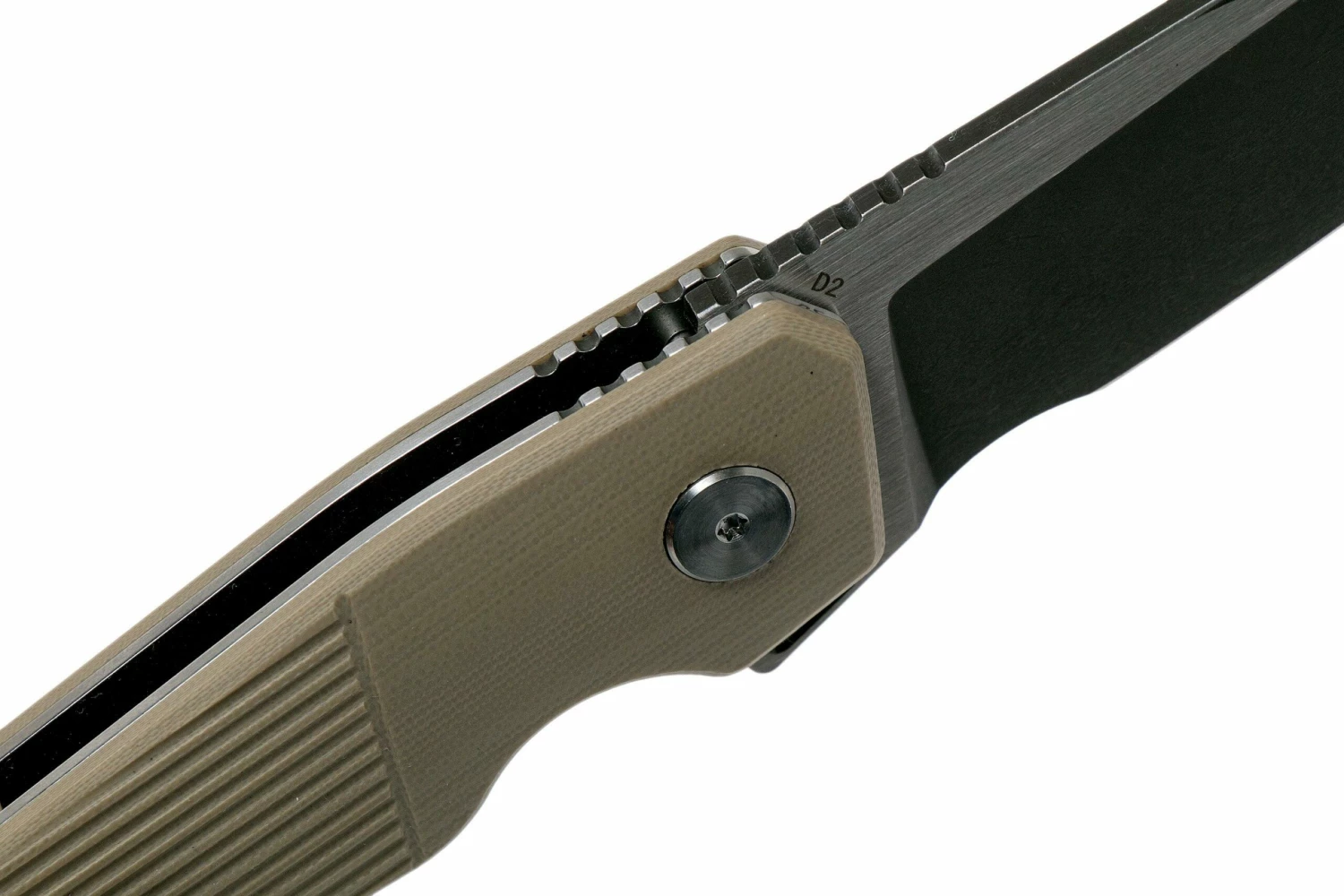 Bestech Barracuda BG15C-2 Black Stonewash Satin, Beige G10, Navaja 8 Bestech Barracuda BG15C-2 Black Stonewash Satin, Beige G10, Navaja - Imagen 6