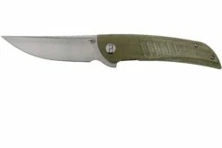 Bestech Swift BG30A-1 Satin, Green Micarta Navaja
