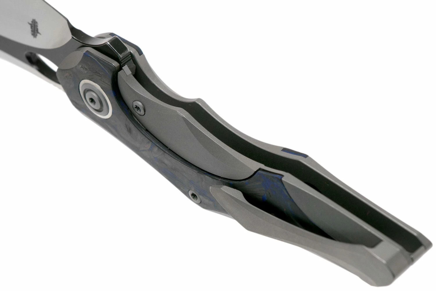 Bestech Nogard BT2105A Titanium, Blue Marble Fibra De Carbono Navaja, Kombou Design 7 Bestech Nogard BT2105A Titanium, Blue Marble Fibra De Carbono Navaja, Kombou Design - Imagen 5