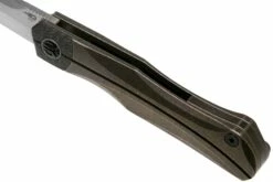 Bestech Thyra BT2106B Bronze Stonewashed Titanium, Carbon Fibre Bolster, Satin Navaja, Diseño Kombou -KNIVESANDTOOLS Ventas BHBT2106B 07 bestech