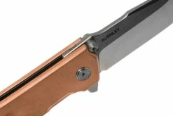 Böker Plus Kihon Assisted Copper 01BO165 Navaja, Diseño Lucas Burnley -KNIVESANDTOOLS Ventas BO01BO165 06 boker