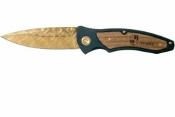 Böker Tirpitz Damast Gold Limited Edition 110194DAM Navaja