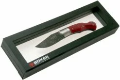 Böker Boxer 111025DAM Damast, Micarta Cuchillo De Caballero, Raphael Durand Design -KNIVESANDTOOLS Ventas BO111025DAM 08 boker