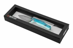 Böker 1969 Z28-Damast BO111101 Manufaktur Solingen, Navaja -KNIVESANDTOOLS Ventas BO111101DAM 08 boker