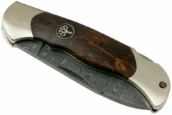 Böker Junior Scout Damast Curly Birch 111920DAM Cuchillo De Caballero -KNIVESANDTOOLS Ventas BO111920DAM 04 boker
