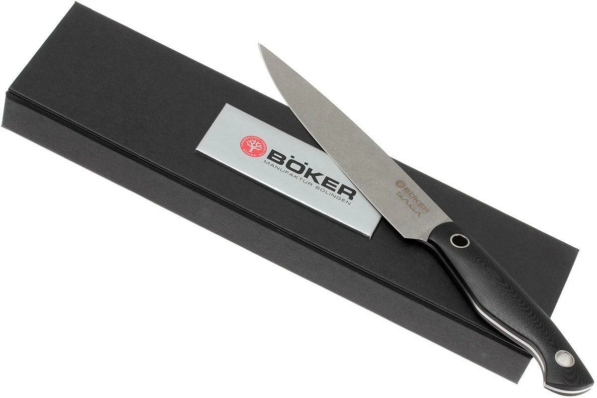 Böker 130265, Saga Cuchillo Multiusos 15cm, Stonewash Finish 9 Böker 130265, Saga Cuchillo Multiusos 15cm, Stonewash Finish - Imagen 7