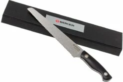 Böker 130281 Saga Cuchillo De Pan 23cm, Stonewash Finish -KNIVESANDTOOLS Ventas BO130281 08 boker saga bo130281 08