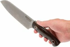 Böker 130366, Saga Cuchillo Santoku 16cm, Grenadill -KNIVESANDTOOLS Ventas BO130366 06 boker saga grenadill bo130366 06