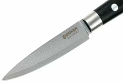 Böker Damast Black Cuchillo De Pelar 9.8 Cm -KNIVESANDTOOLS Ventas BO130410DAM 03 boker damast