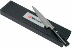 Böker Damast Black Cuchillo Multiusos 14.5 Cm 130414DAM -KNIVESANDTOOLS Ventas BO130414DAM 07 boker damast