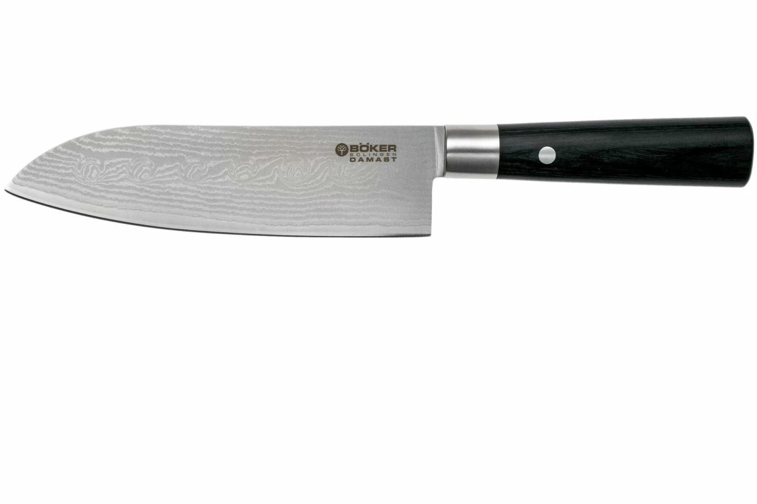 Böker Damast Black Santoku 17 Cm 130417DAM 3 Böker Damast Black Santoku 17 Cm 130417DAM