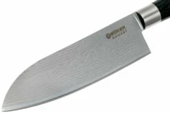 Böker Damast Black Santoku 17 Cm 130417DAM 11 Böker Damast Black Santoku 17 Cm 130417DAM -KNIVESANDTOOLS Ventas BO130417DAM 03 boker damast