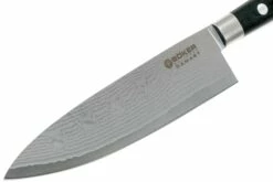 Böker Damast Black Cuchillo De Chef 15 Cm130419DAM -KNIVESANDTOOLS Ventas BO130419DAM 03 boker damast