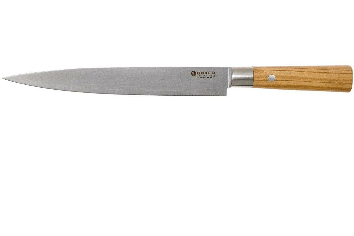 Böker Damast Olive 23 Cm Cuchillo Para Trinchar - 130445DAM 3 Böker Damast Olive 23 Cm Cuchillo Para Trinchar - 130445DAM